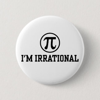 Funny Pi 6 Cm Round Badge