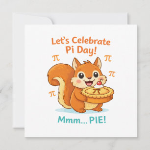 Funny Pi Day Animal with Pie – Math Lover Gift