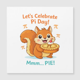 Funny Pi Day Animal with Pie – Math Lover Gift