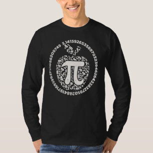 Funny Pi Day Apple 3 14 Math Teacher Student T-Shirt