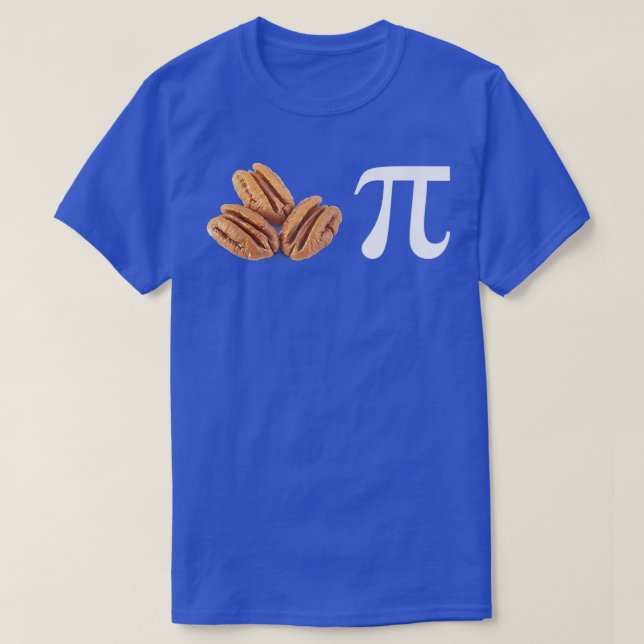 Funny Pi Day Math Pecan PieMathematics Gift T-Shirt (Design Front)