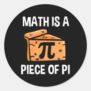 Funny Pi Day Shirts5  Classic Round Sticker