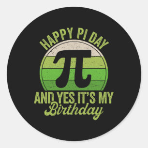 Funny Pi Day Shirts8  Classic Round Sticker