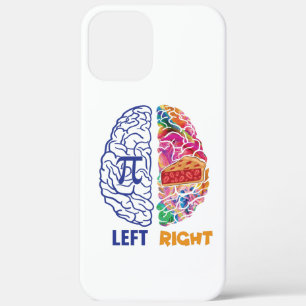 Funny Pi Left Brained Right Brained iPhone 12 Pro Max Case