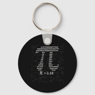 Funny Pi Symbol Design For March 14th Pi Day 3.14  Key Ring