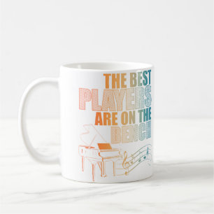 Funny Piano Art For Men Women Musical Instrument P Coffee Mug