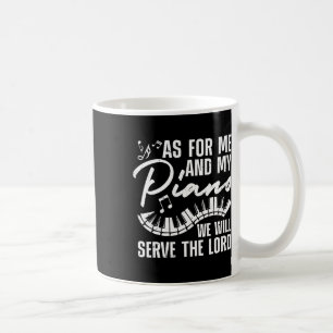 Funny Piano Player Art For Men Women Pianist Piano Coffee Mug