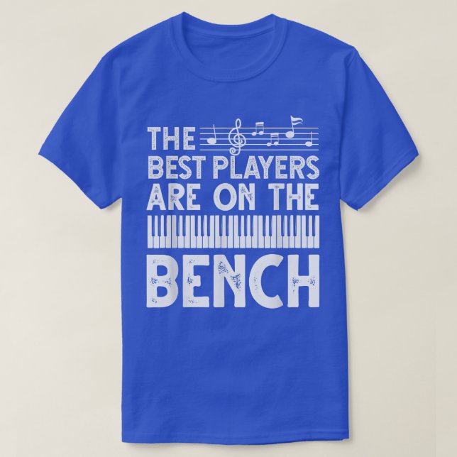 Funny Piano Player Art Men Women Musician Orchestr T-Shirt (Design Front)