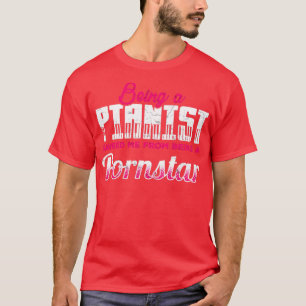 Funny Piano Player T-Shirt