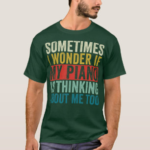 Funny Piano Retro Pianist T-Shirt