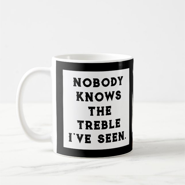 Funny Piano Teacher Coffee Mug (Left)