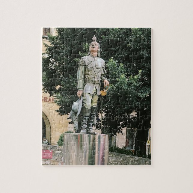 Funny pic of Cyrano de Bergerac with  Pigeon Jigsaw Puzzle (Vertical)