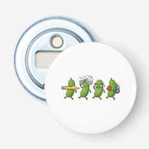Funny Pickle Back to School Teacher Student Women Bottle Opener