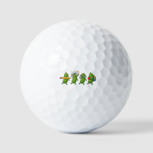 Funny Pickle Back to School Teacher Student Women Golf Balls
