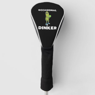 Funny Pickle Lovers Dill Pickleball Player Golf Head Cover