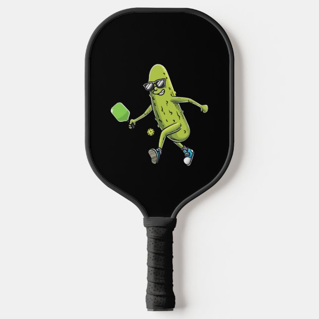Funny Pickle Lovers Dill Pickleball Player         Paddle (Front)