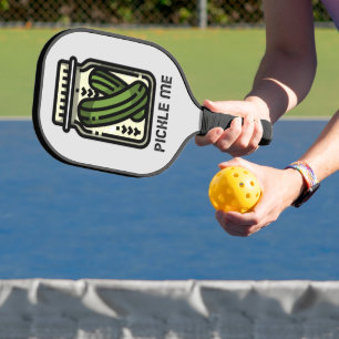 Funny Pickle Me Jar of Pickles Pickleball Paddle