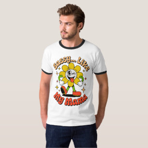 Funny Pickle Queen Whimsical Royal Foodie Grey T-S T-Shirt