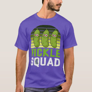 Funny Pickle Squad Retro Vintage Cute Pickle1 T-Shirt