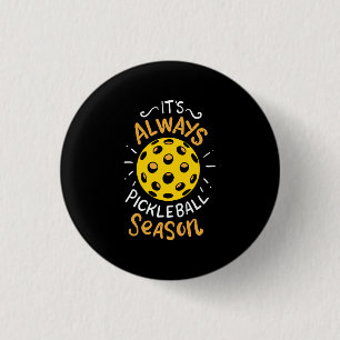 Funny Pickleball 3 Cm Round Badge