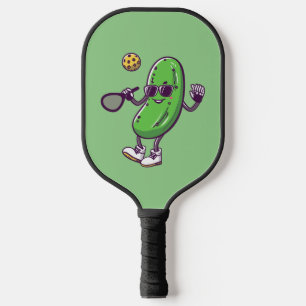 Funny Pickleball and Cool Cucumber: Playful Paddle