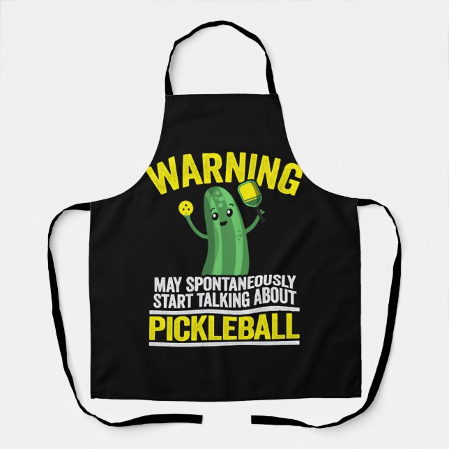 Funny Pickleball               Apron (Front)