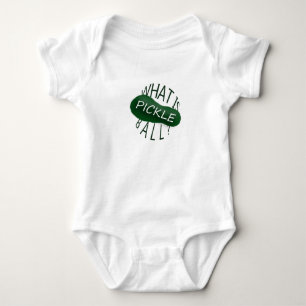 Funny Pickleball Baby Bodysuit