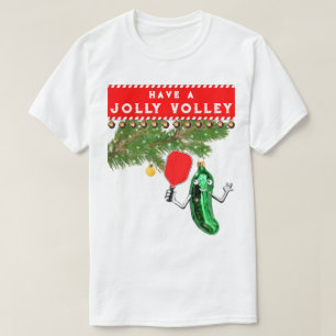 Funny Pickleball Christmas T-Shirt