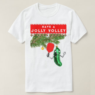 Funny Pickleball Christmas T-Shirt