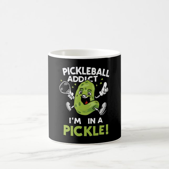 Funny-Pickleball Coffee Mug (Center)