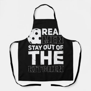 Funny Pickleball Design for Pickleball Player Apron