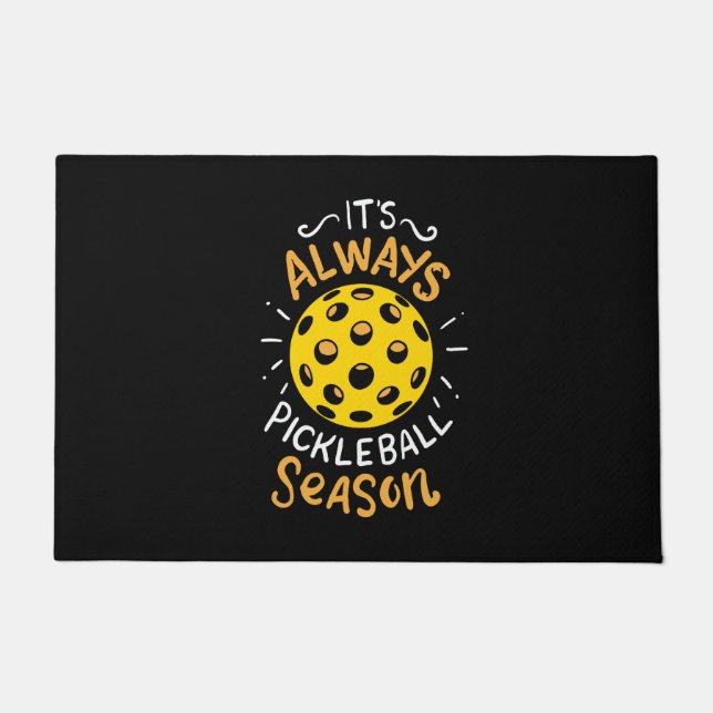 Funny Pickleball Doormat (Front)