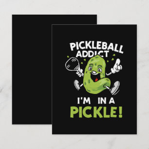 Funny-Pickleball Enclosure Card
