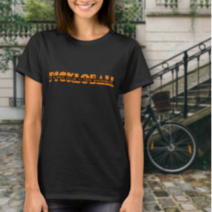 Funny Pickleball for Women and Mum orange slogan T-Shirt
