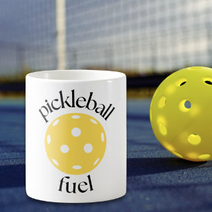 Funny Pickleball Fuel Modern Cute Trendy Humour Coffee Mug