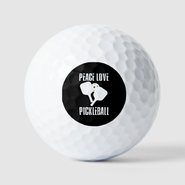 Funny Pickleball  Golf Balls (Front)