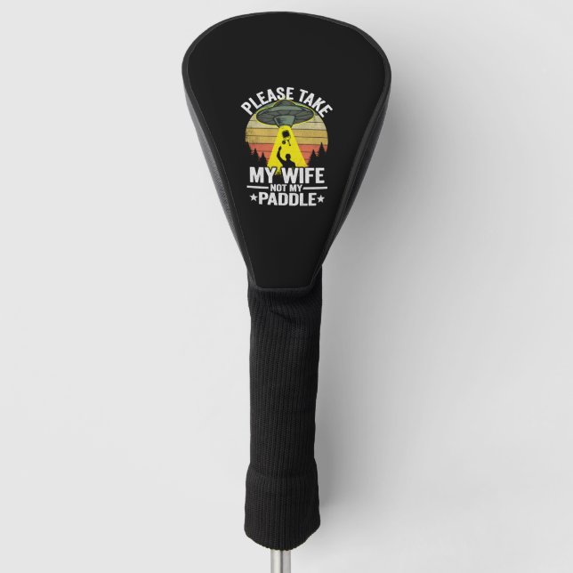Funny Pickleball                  Golf Head Cover (Front)