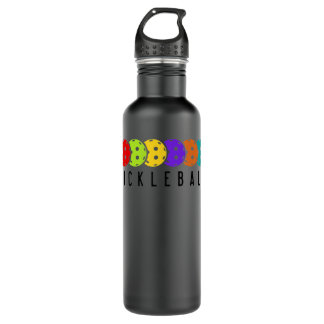 Funny Pickleball Graphic for Women and Men Pickleb 710 Ml Water Bottle