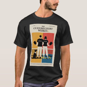 Funny Pickleball His Fault Her Fault T-Shirt