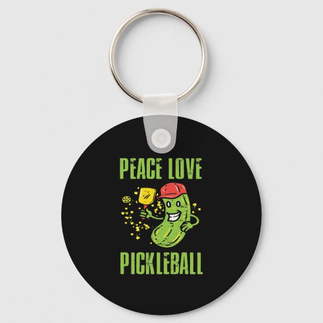 Funny Pickleball Key Ring (Front)