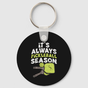 Funny Pickleball Key Ring