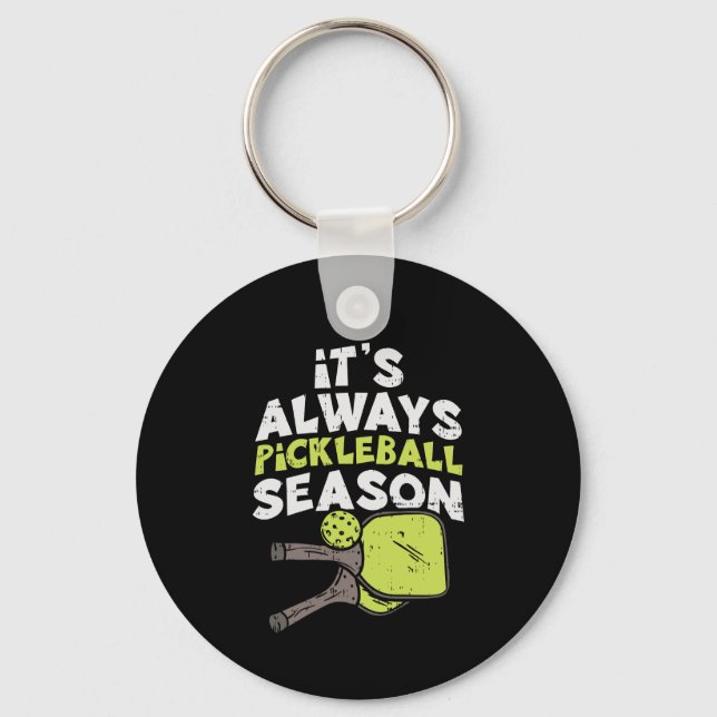 Funny Pickleball Key Ring (Front)