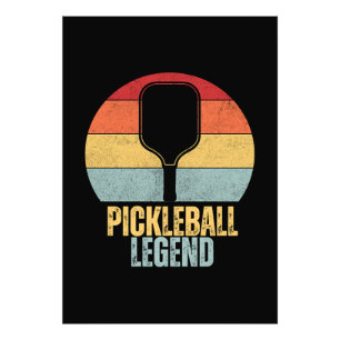 Funny Pickleball Legend Photo Print