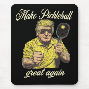 Funny Pickleball Lovers Graphics Pickle Ball Mouse Mat