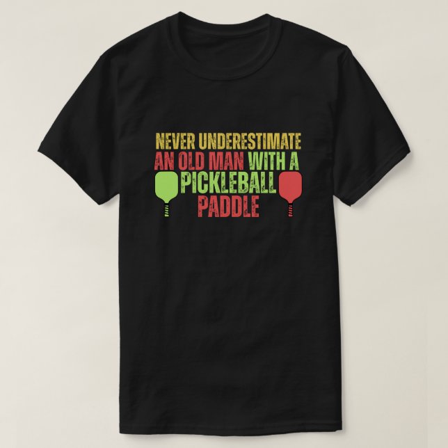 Funny Pickleball Mens Tshirts | Pickleball (Design Front)