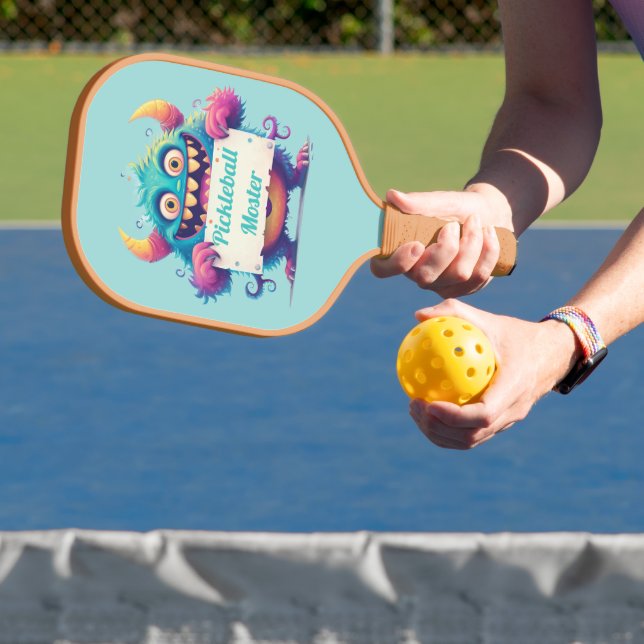 Funny Pickleball Monster Paddle (Insitu)