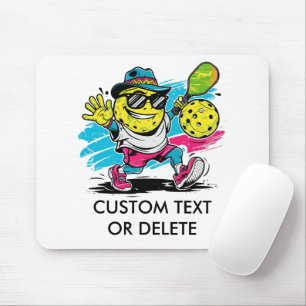 funny pickleball mouse mat