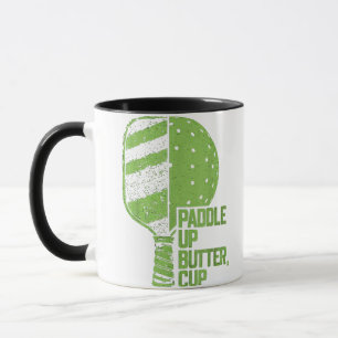 Funny Pickleball Paddle Up Butter Cup