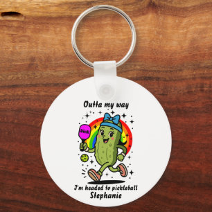 Funny Pickleball - Pickleball Humour Key Ring