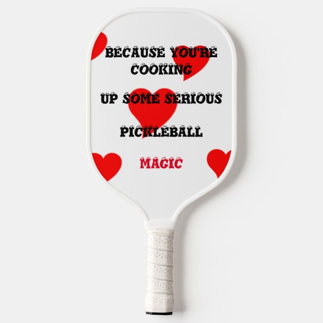 FUNNY PICKLEBALL PICKUP LINES PADDLE (Back)
